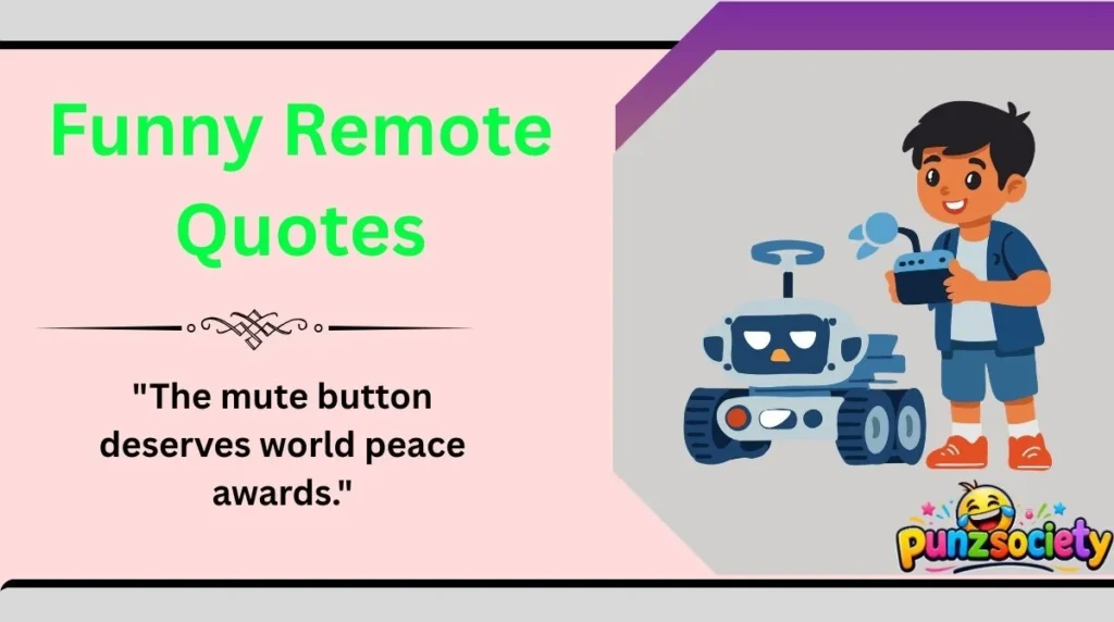 Funny Remote Quotes