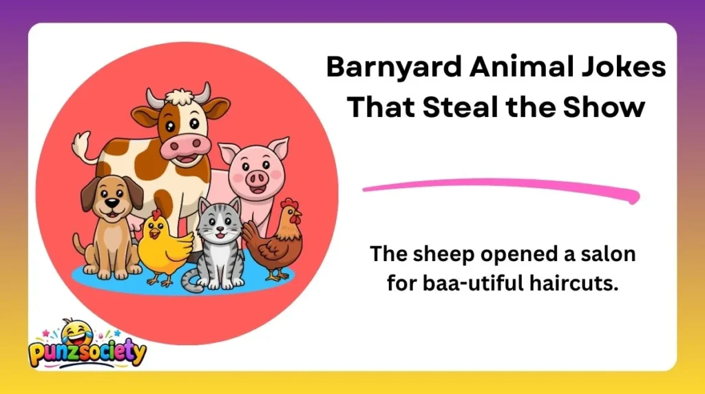 Barnyard Animal Jokes That Steal the Show