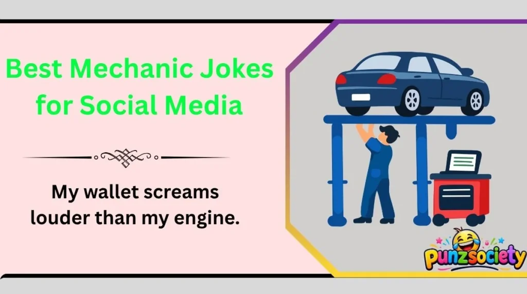 Best Mechanic Jokes for Social Media