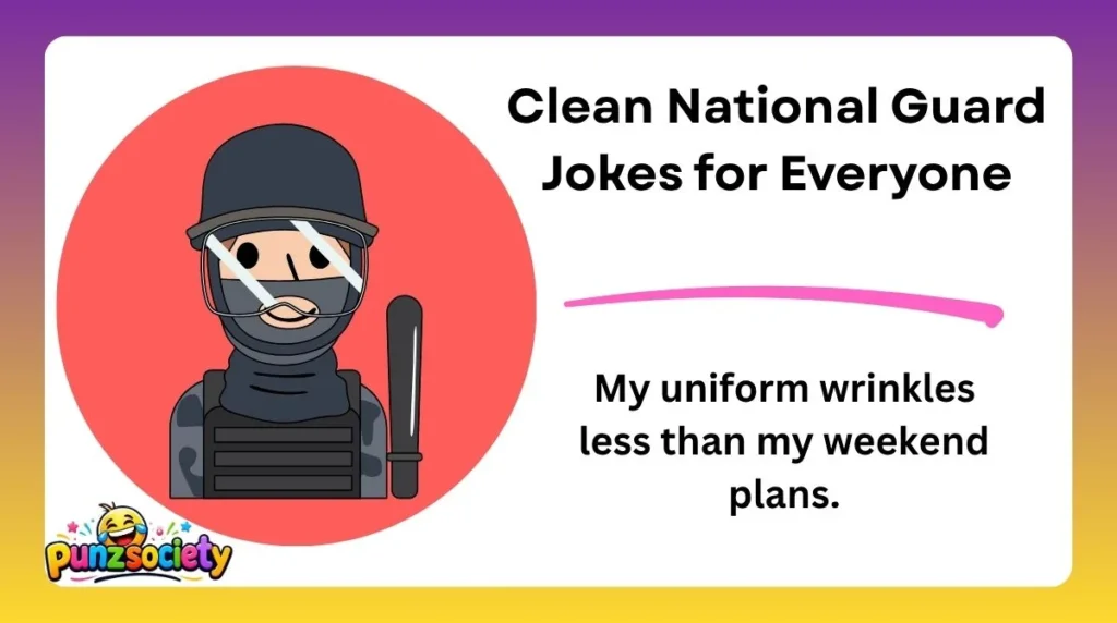 Clean National Guard Jokes for Everyone
