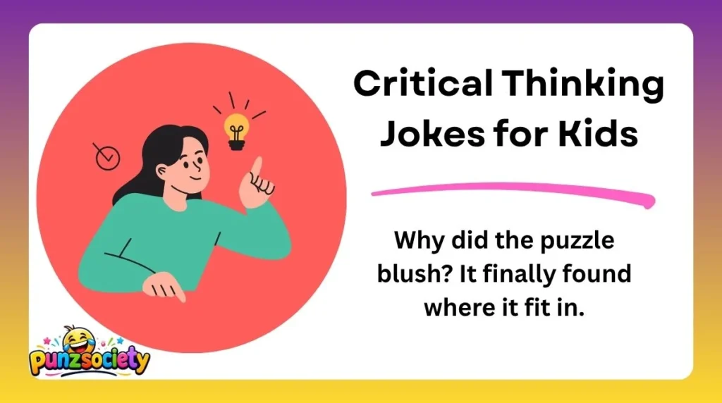 Critical Thinking Jokes for Kids
