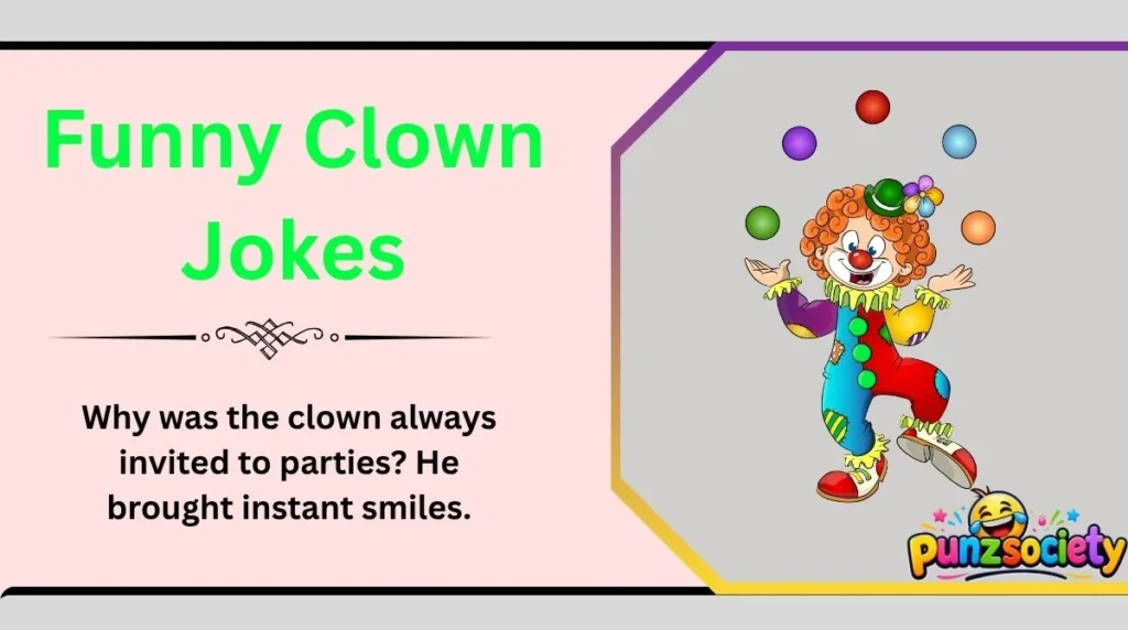 Funny Clown Jokes