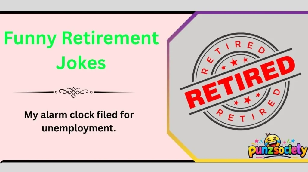 Funny Retirement Jokes