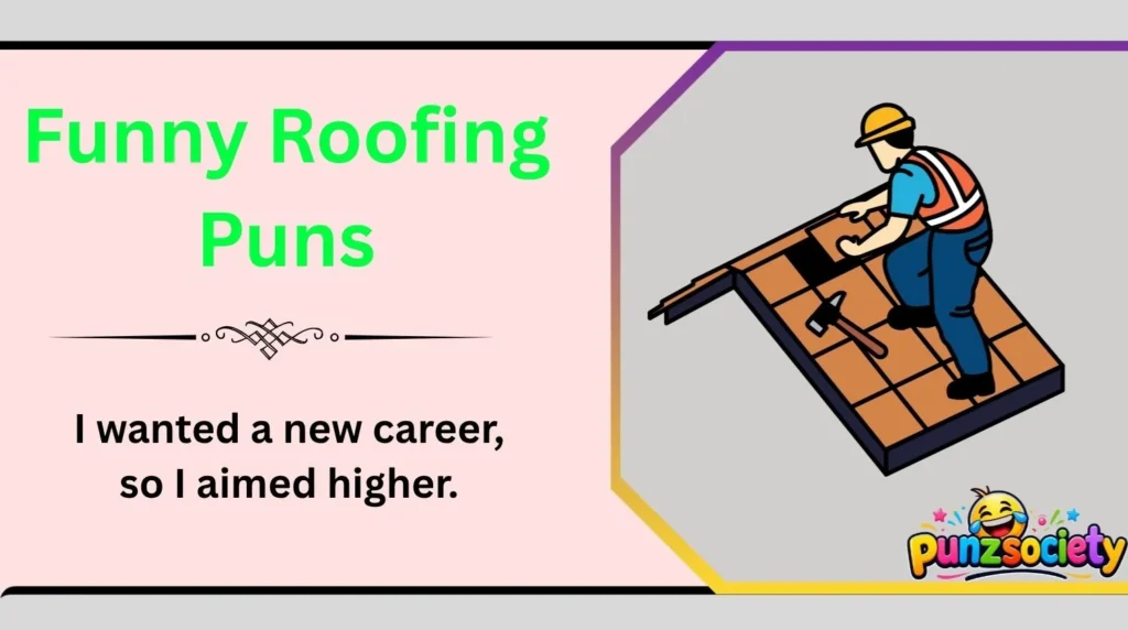 Funny Roofing Puns