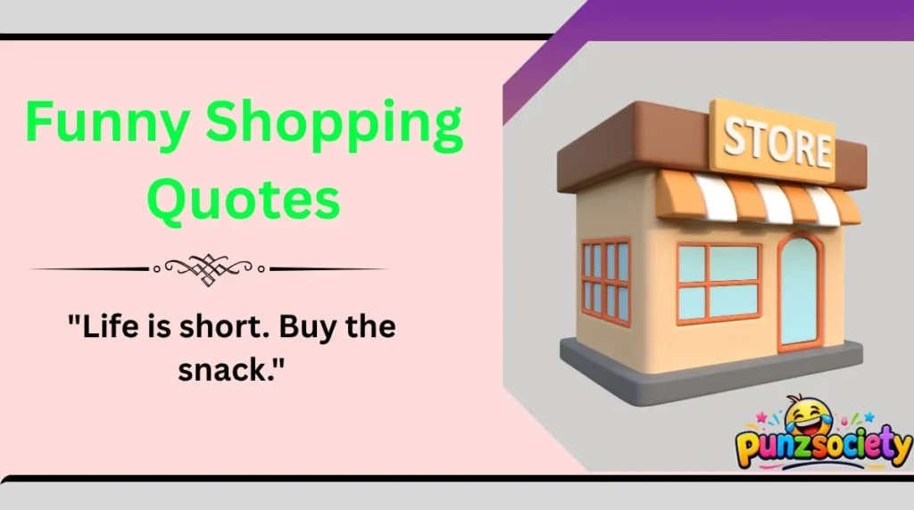 Funny Shopping Quotes