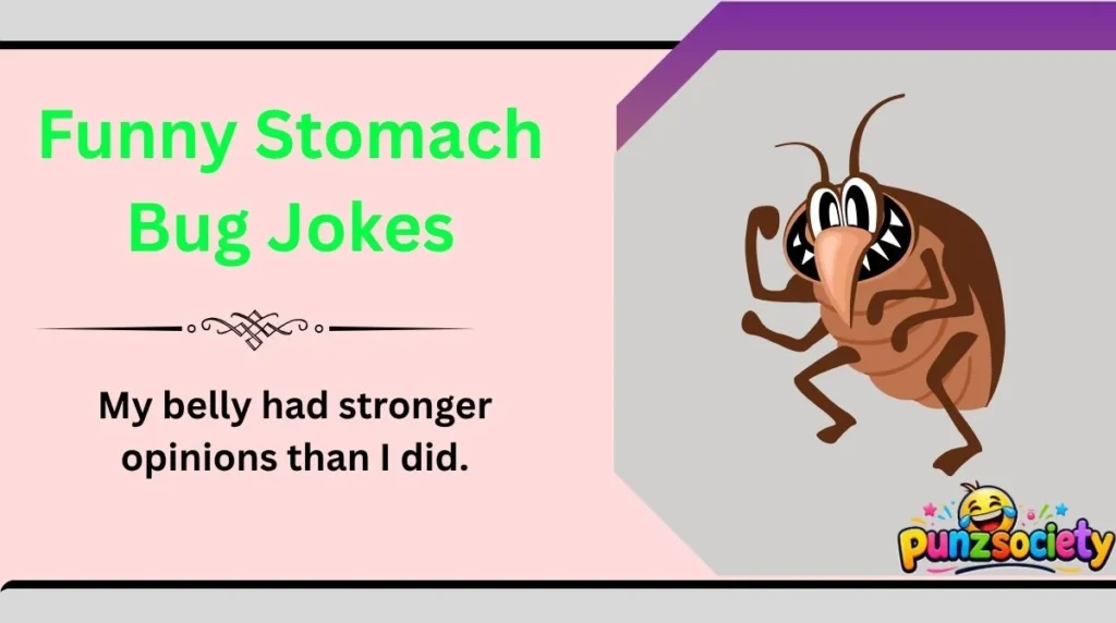 Funny Stomach Bug Jokes