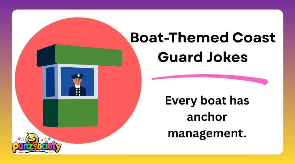 Boat-Themed Coast Guard Jokes