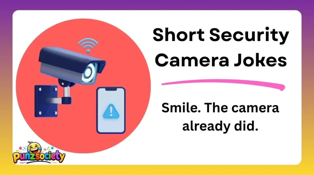 Short Security Camera Jokes