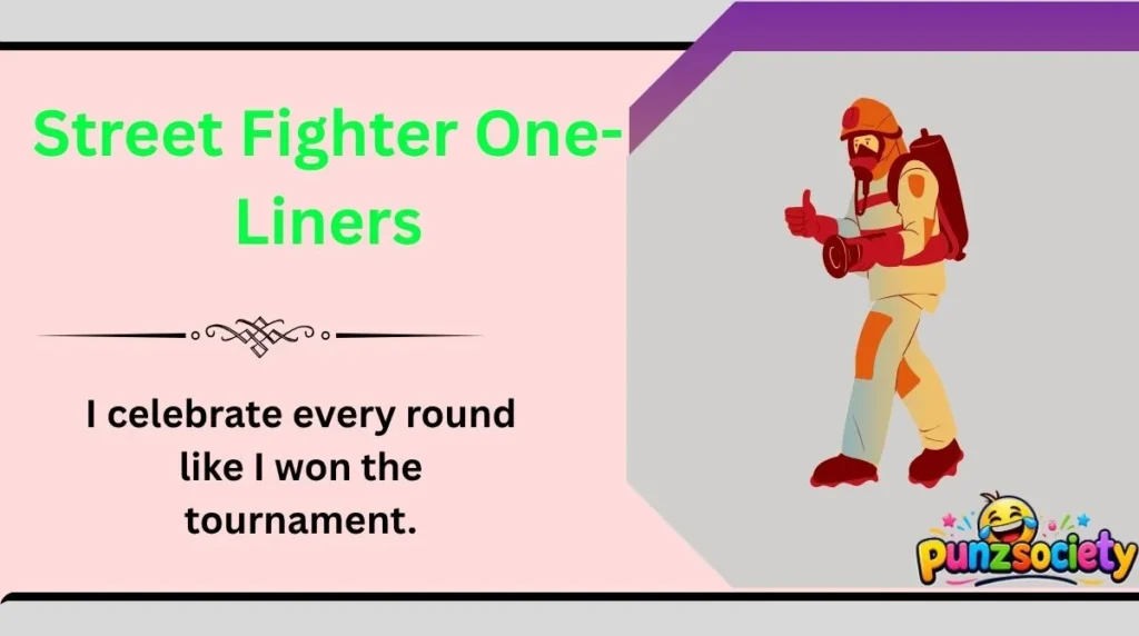 Street Fighter One-Liners
