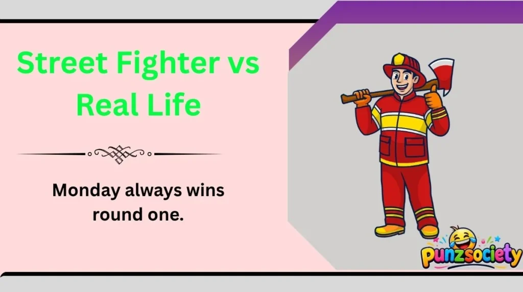 Street Fighter vs Real Life