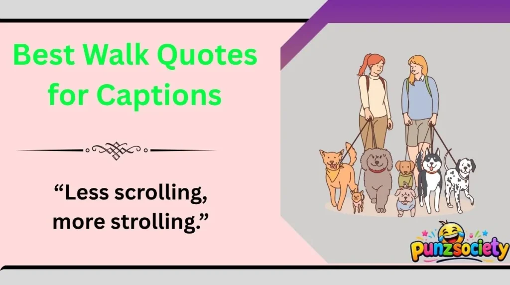 Best Walk Quotes for Captions