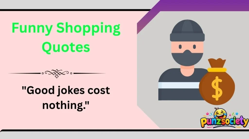 Funny Shopping Quotes