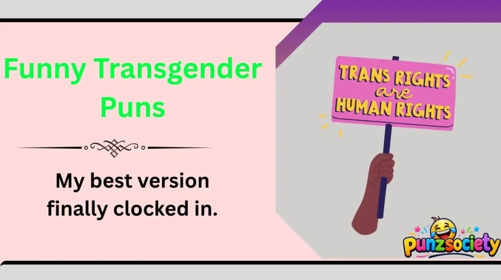 Funny Transgender Puns
