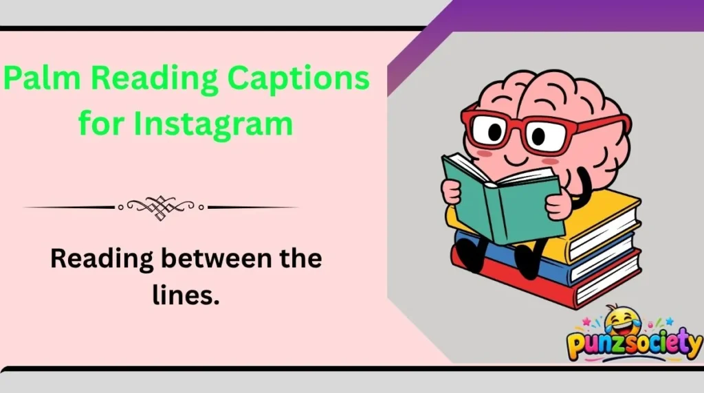 Palm Reading Captions for Instagram