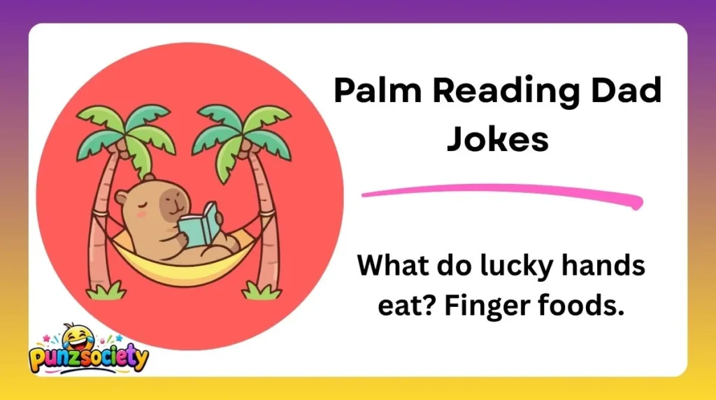 Palm Reading Dad Jokes