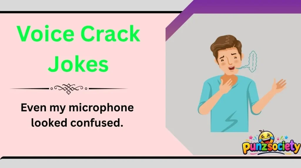 Voice Crack Jokes