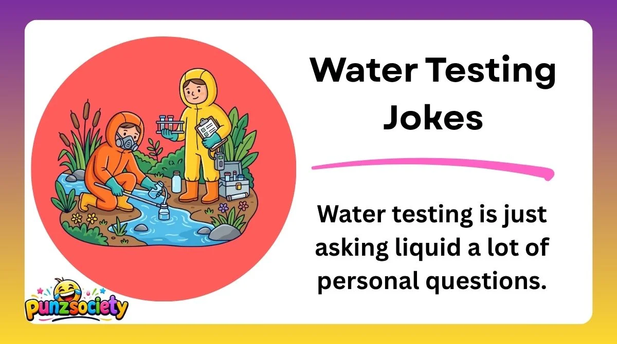 Water Testing Jokes