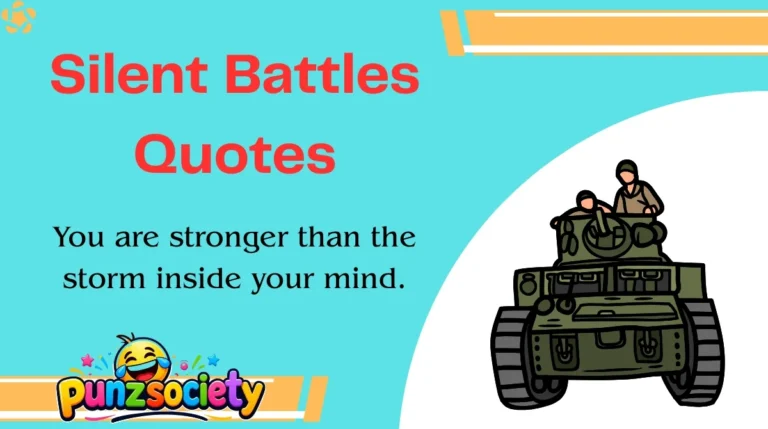 Silent Battles Quotes