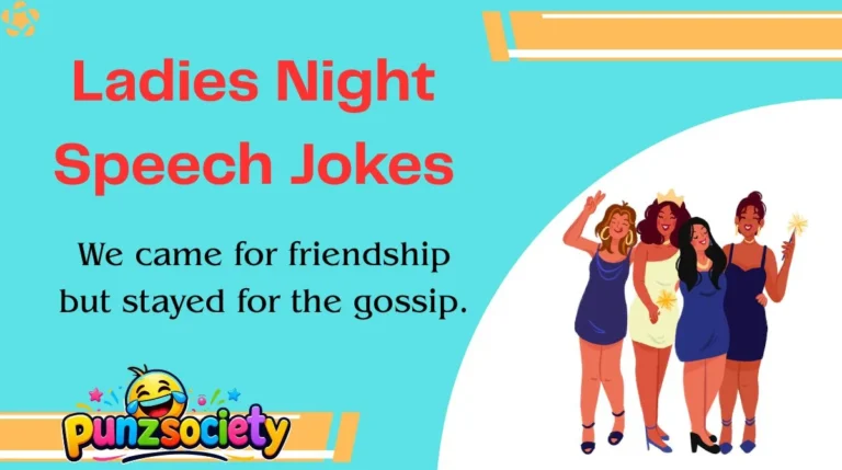 Ladies Night Speech Jokes
